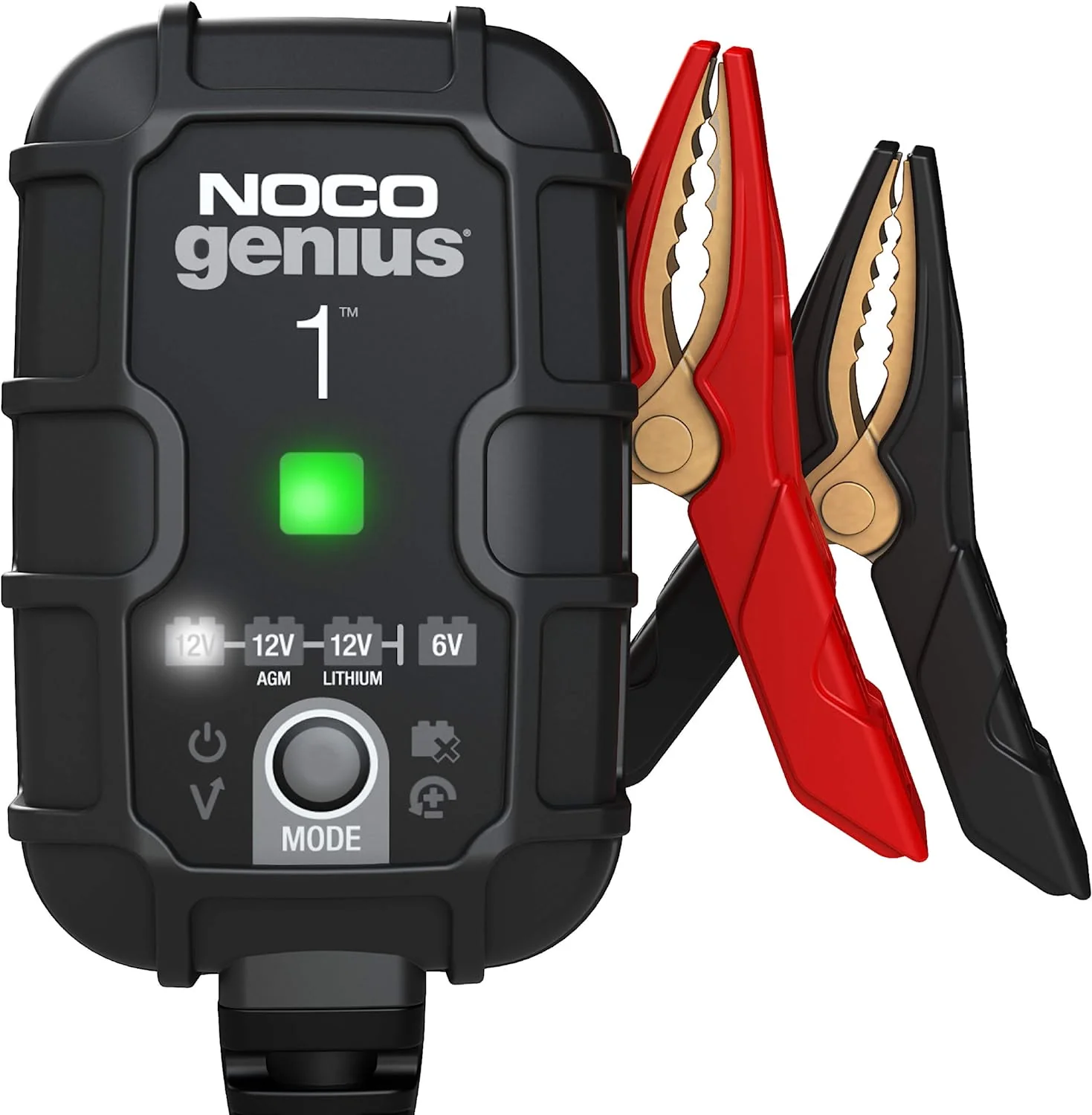 Automatic Smart Car Battery Charger. 6V and 12V Highest-Performing. Energy-Efficient. and Compact Portable Universal Battery Charger