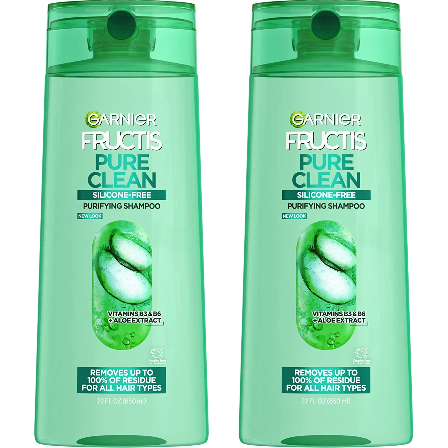 Hair Care Fructis Pure Clean Shampoo. 12.5 Fl Oz