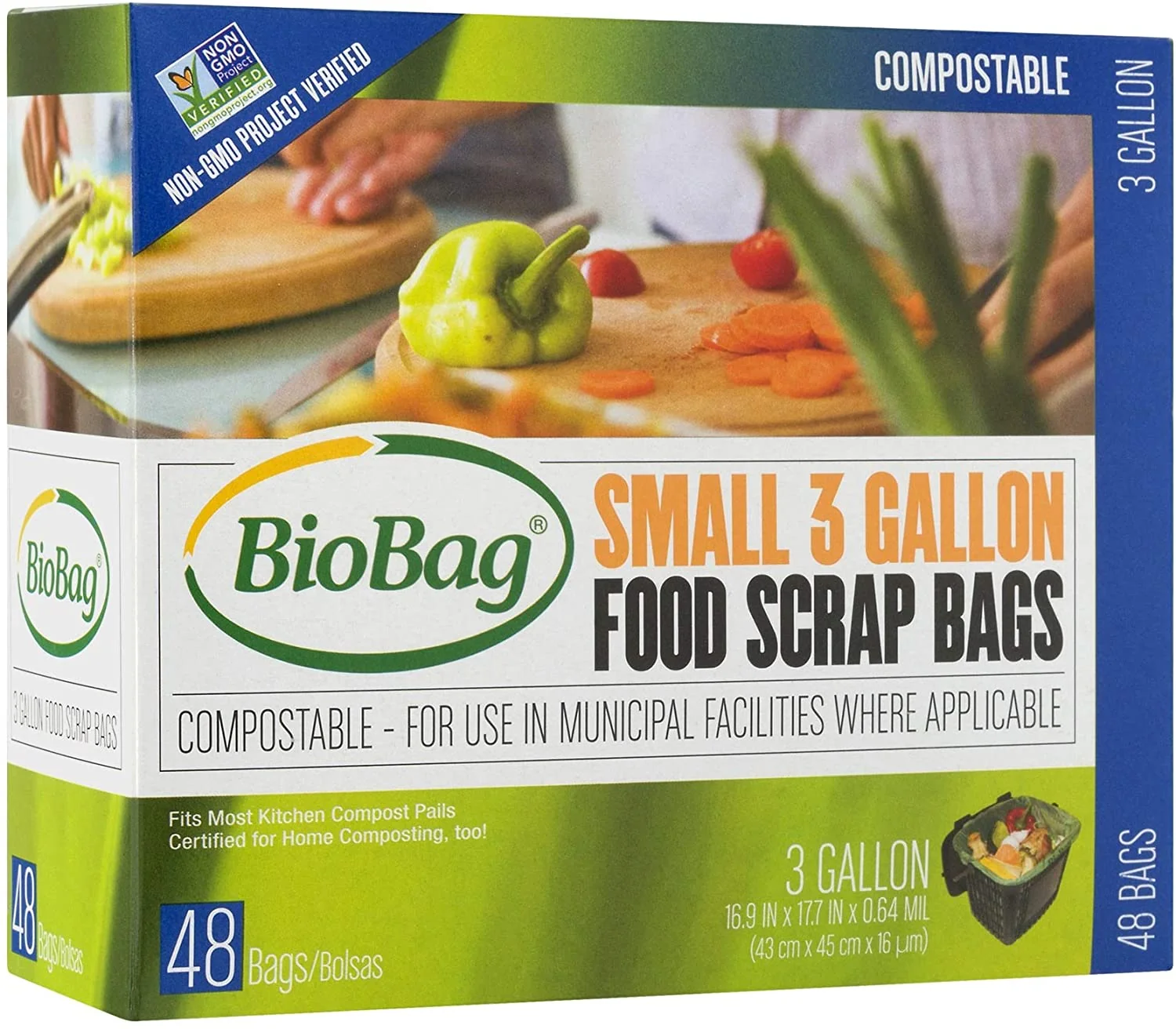 Compostable Countertop Food Scrap Bags