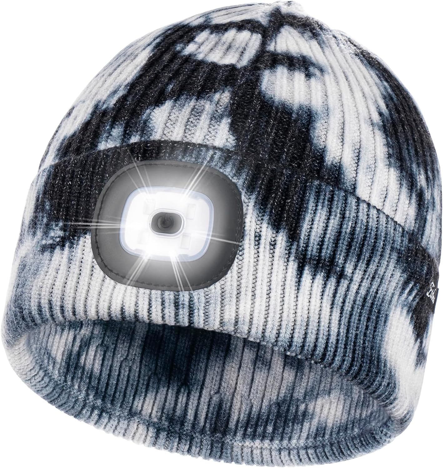 Unisex Beanie with Light. USB Rechargeable Caps