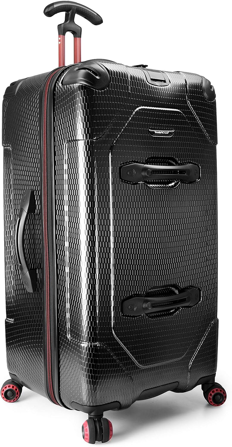 Hardside Spinner Trunk Luggage. Expandable