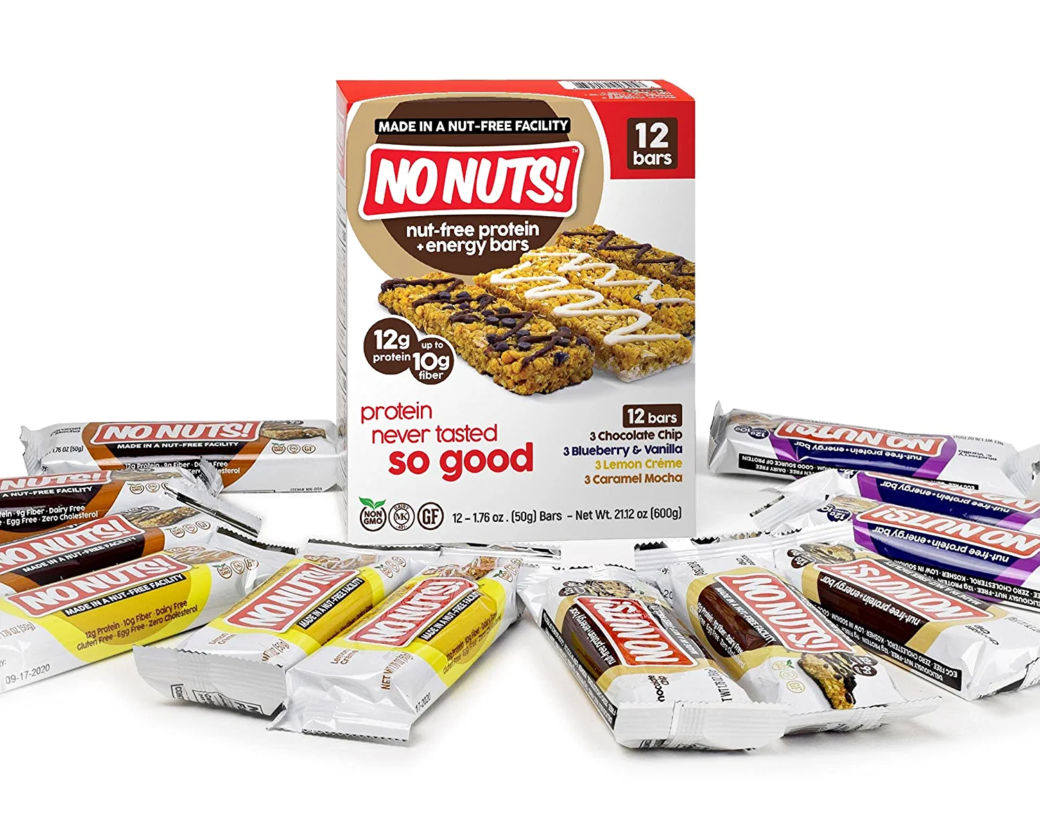 Dairy Free Vegan Protein Bars. Organic. Kosher. Egg-Free. Non-Gmo & Dairy-Free Protein Bars