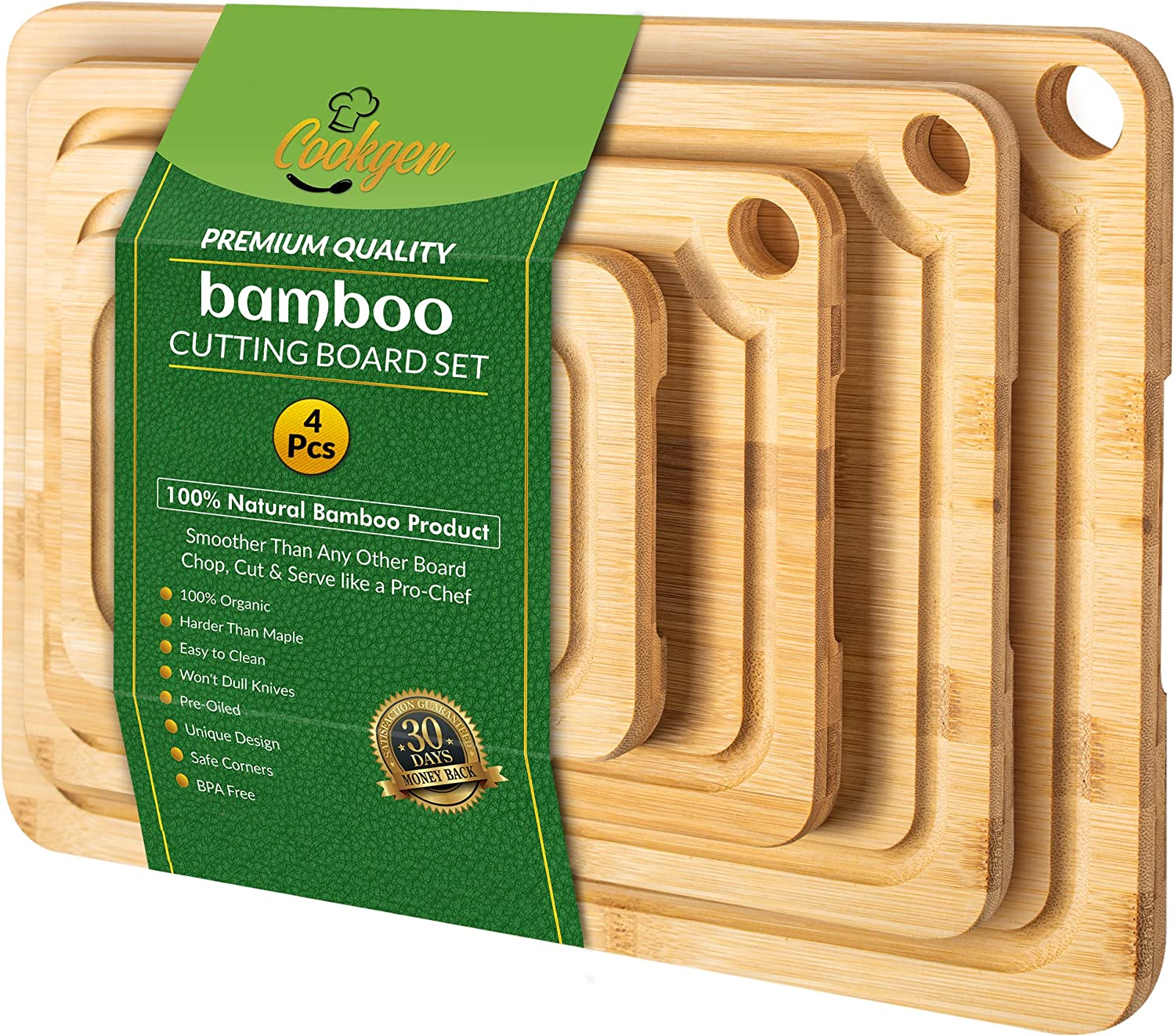 Organic Bamboo Cutting Board