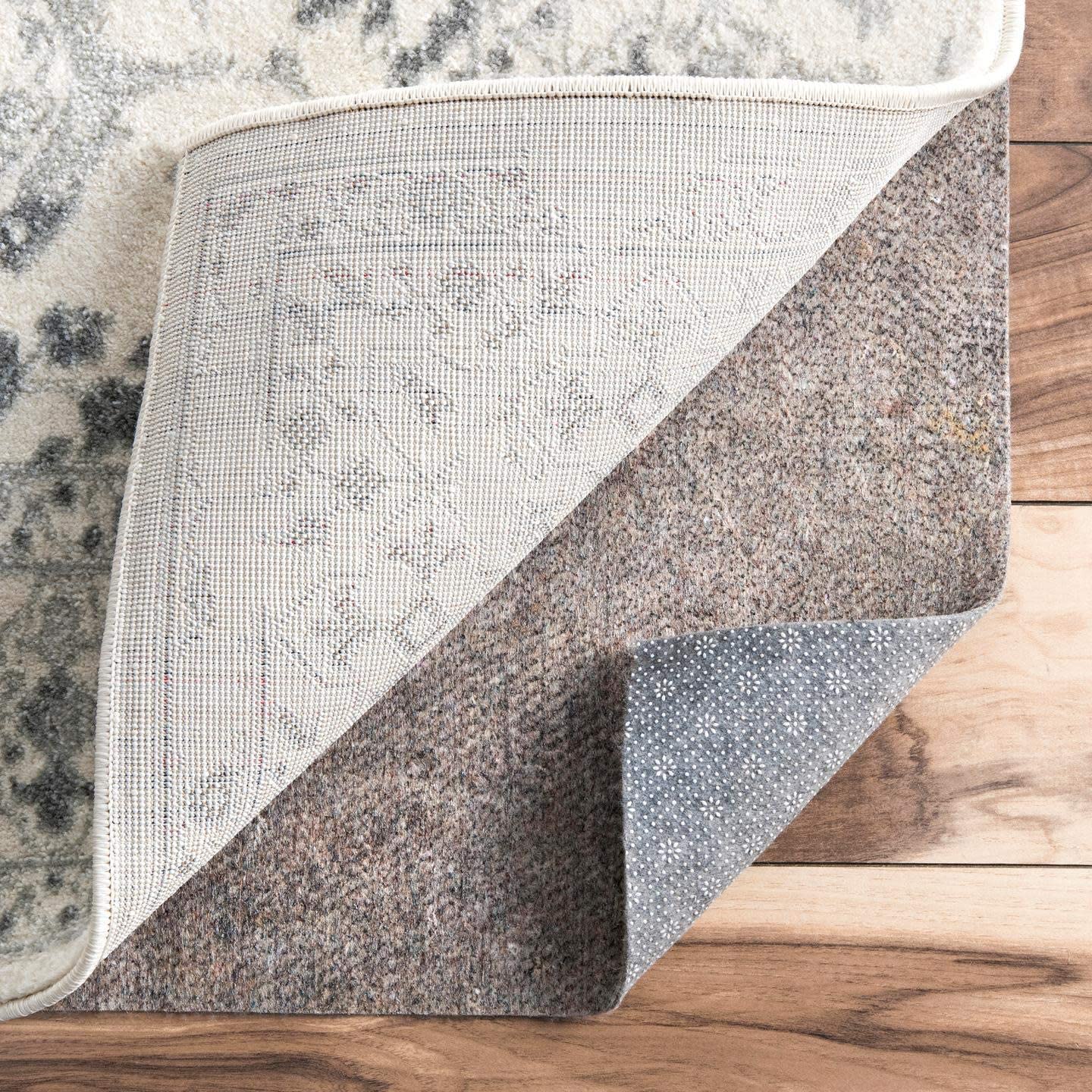 Ultra Premium Eco Friendly Non-Slip Felt Thick Rug Pad. 10x14 Feet. Made in USA