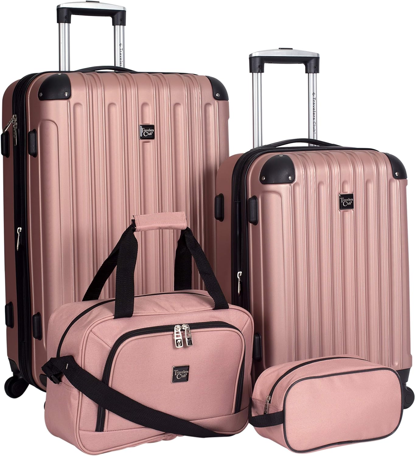 4-Piece Luggage Travel Set. Expandable