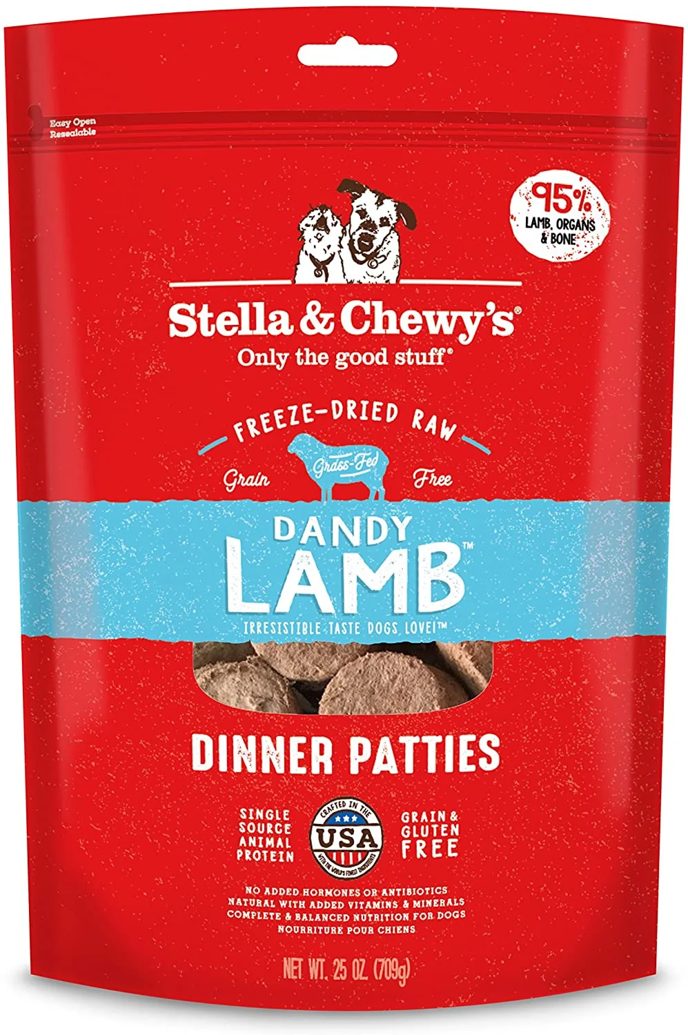 Freeze-Dried Raw Dinner Patties Made in USA