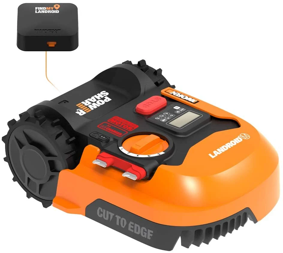 20V PowerShare Robotic Lawn Mower with GPS Module Included. Mows up to 1/4 Acre (New Version)