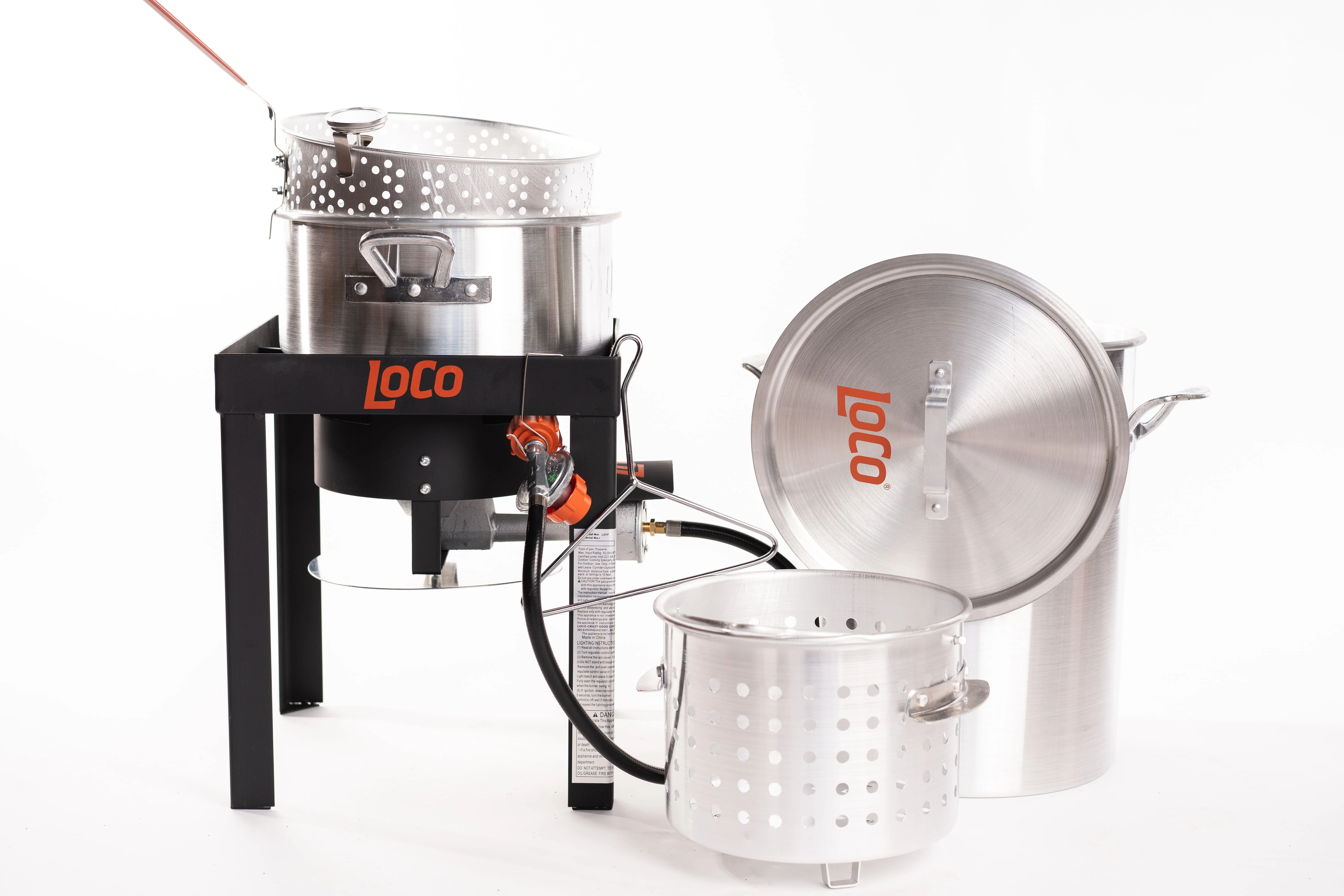 30 Quart Propane Boil. Fry & Steam Kit