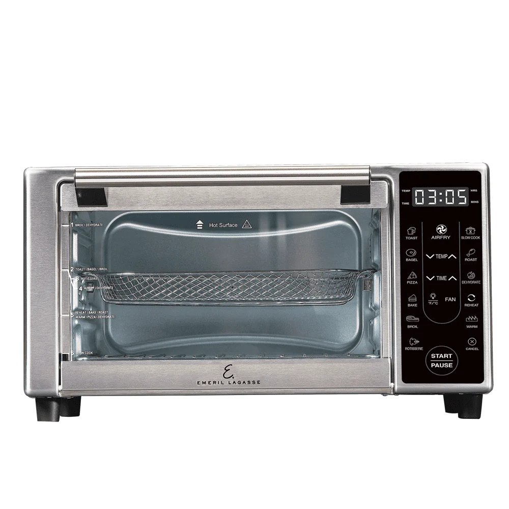 Air Fryer 360 Plus. Toaster Oven. Stainless Steel