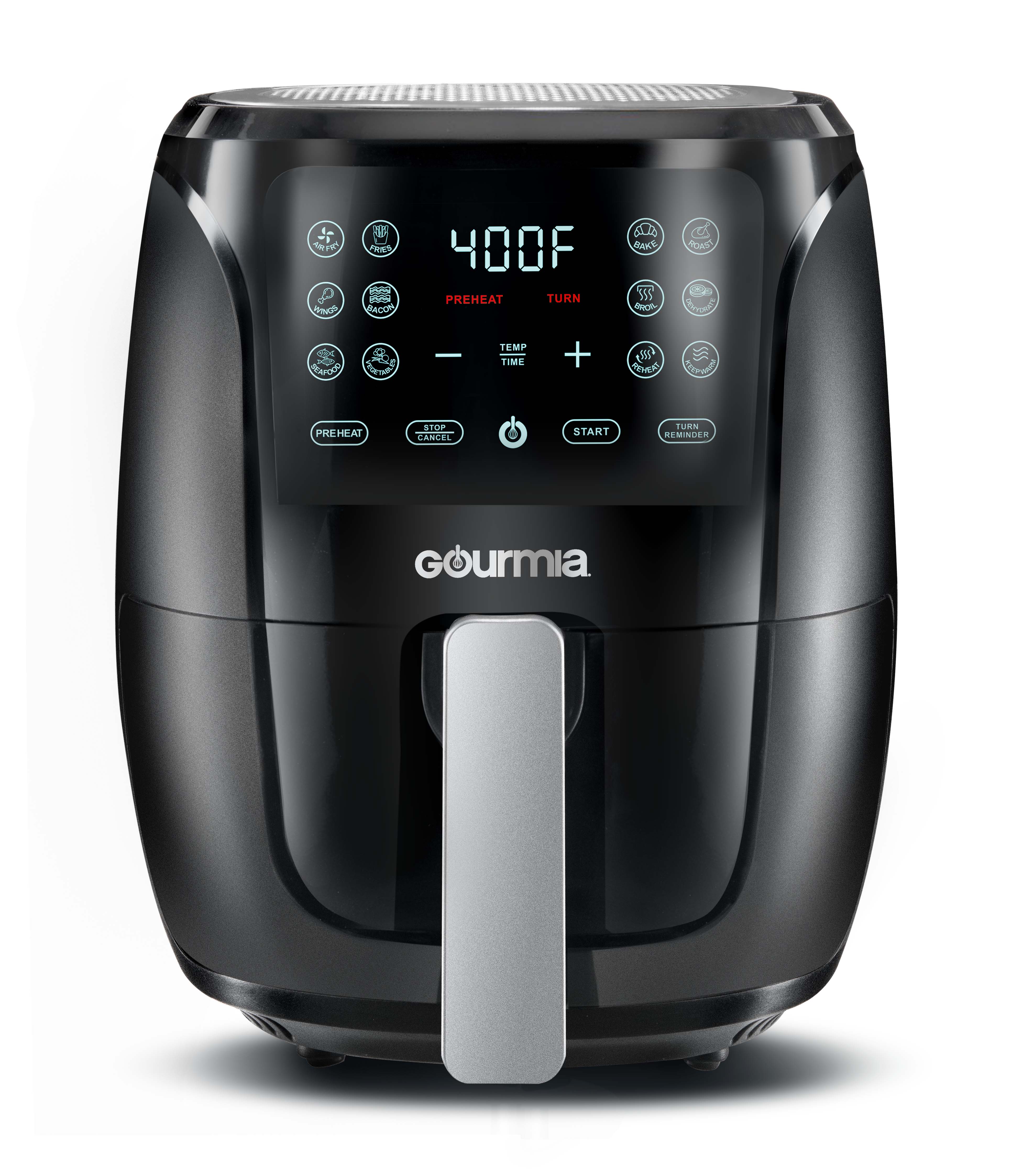 4 Qt Digital Air Fryer with Guided Cooking